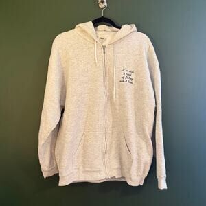 VTG Tultex 90s Gray Unisex XL SICK AND TIRED OF FEELING SICK AND TIRED Rare